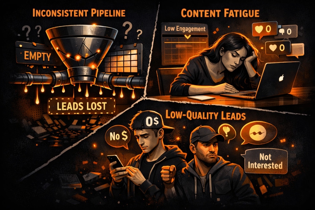 Why Cold Outreach Fails: Inconsistent Pipeline, Content Fatigue, Low-Quality Leads